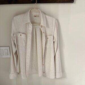 Faherty Legend Long Sleeve Button Front Shirt SIZE S LIKE NEW